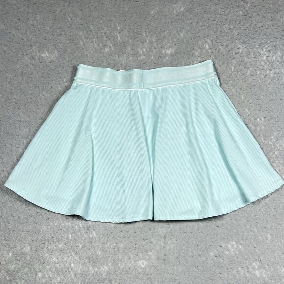 Nike Court Dry Flouncy Tennis Skort Skirt Aqua Green Women’s Small 939318-336 - Picture 8 of 13